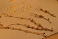 Glamorous Design Gold Plated Necklace Set for Girls/Women